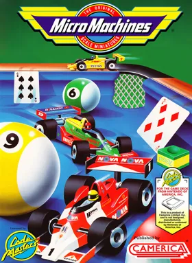 Micro Machines (USA) (Unl) box cover front